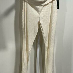 Wild Fable Ivory Ribbed Top